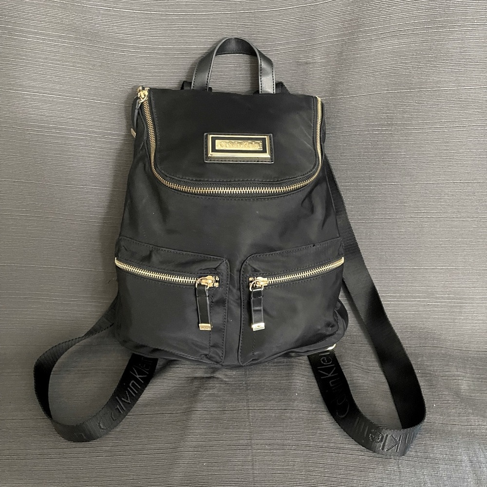Calvin Klein black backpack
